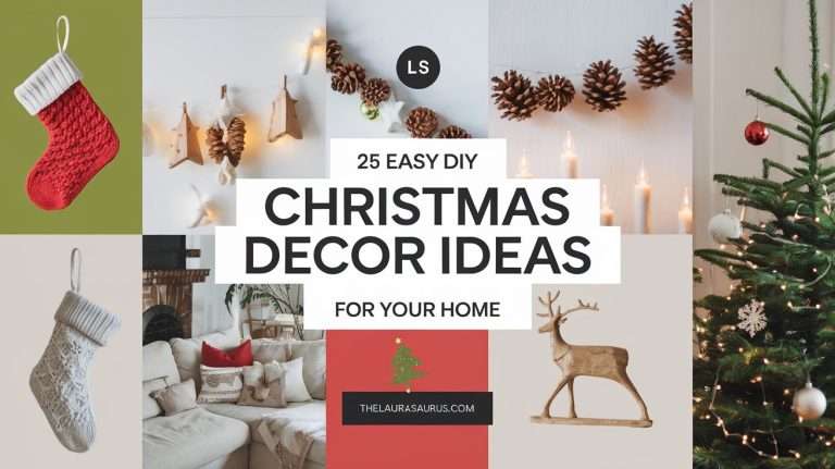 25 Easy DIY Christmas Decor Ideas for Your Home