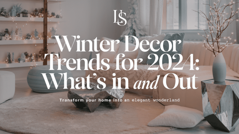 2024 Winter Home Decor Trends