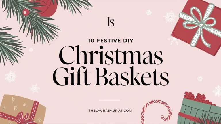 10 Festive DIY Christmas Gift Baskets
